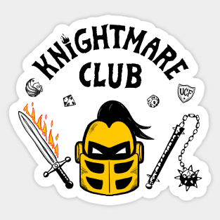 Knightmare Club Sticker